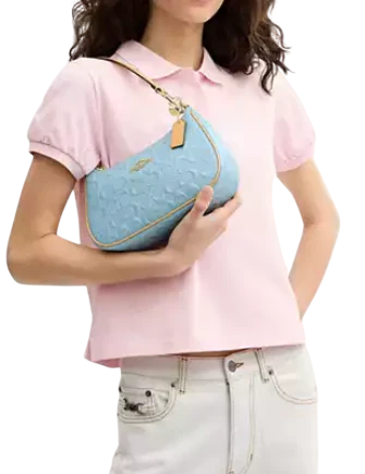 Coach Teri Shoulder Bag In Signature Leather