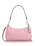 Coach Teri Shoulder Bag In Signature Leather With Heart Charm