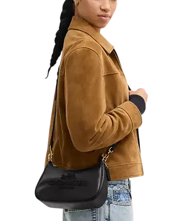 Coach Teri Shoulder Bag With Beaded Coach Graphic
