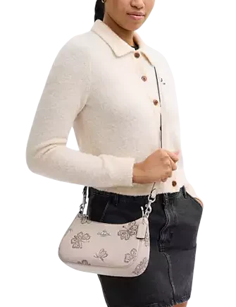 Coach Teri Shoulder Bag With Butterfly Print