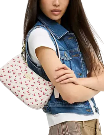 Coach Teri Shoulder Bag With Cherry Print