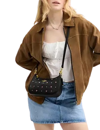 Coach Teri Shoulder Bag With Crystal