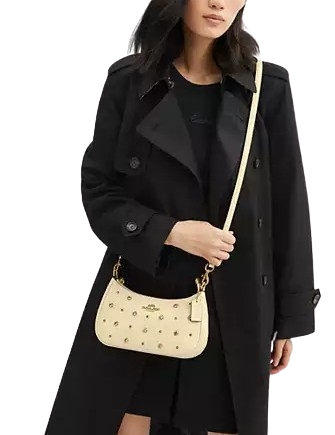 Coach Teri Shoulder Bag With Crystal