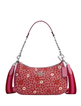 Coach Teri Shoulder Bag With Floral Print