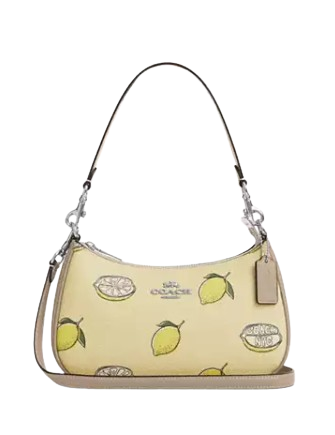 Coach Teri Shoulder Bag With Lemon Print