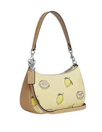 Coach Teri Shoulder Bag With Lemon Print