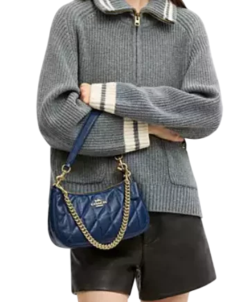 Coach Teri Shoulder Bag With Quilting