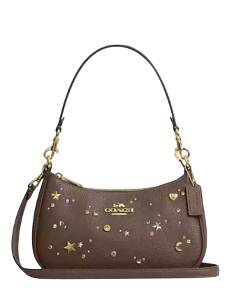 Coach Teri Shoulder Bag With Rivets