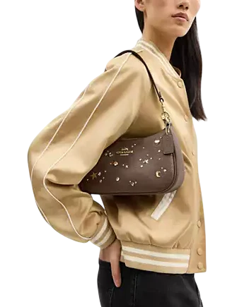 Coach Teri Shoulder Bag With Rivets