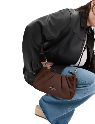 Coach Teri Shoulder Bag With Ruching