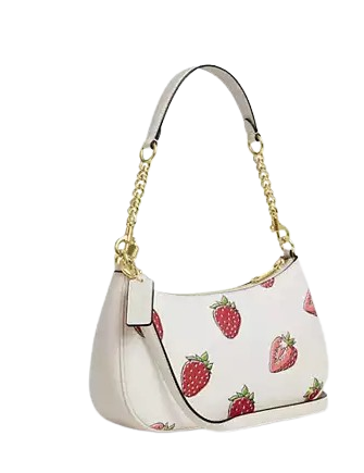 Coach Teri Shoulder Bag With Strawberry Print