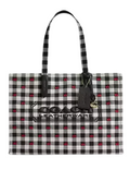 Coach Tote Bag With Gingham Print