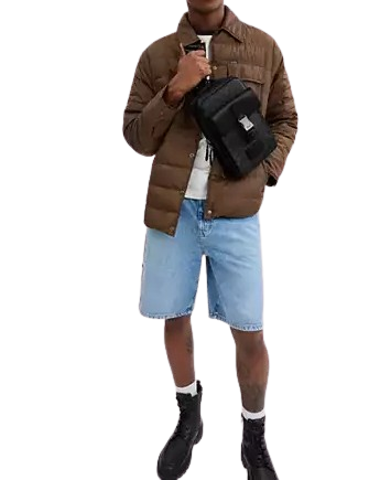 Coach Track Pack In Signature Canvas