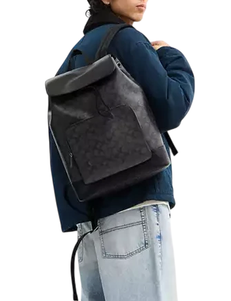 Coach Turner Backpack In Signature Canvas