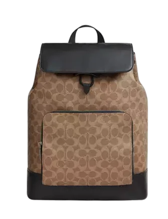 Coach Turner Backpack In Signature Canvas