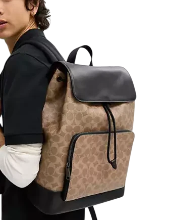 Coach Turner Backpack In Signature Canvas