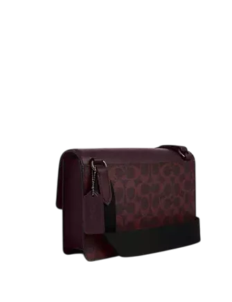 Coach Turner Flap Crossbody Bag In Signature Canvas