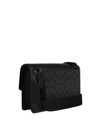 Coach Turner Flap Crossbody Bag In Signature Canvas
