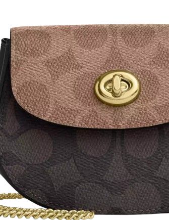 Coach Turnlock Card Case