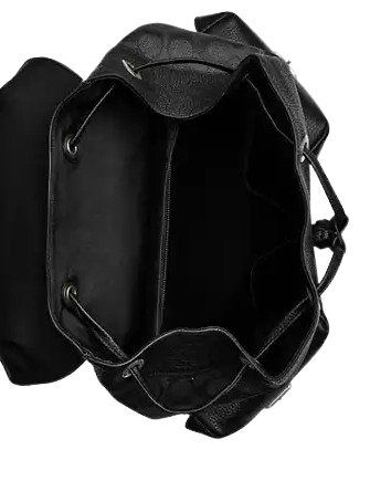 Coach Warner Backpack In Signature Canvas