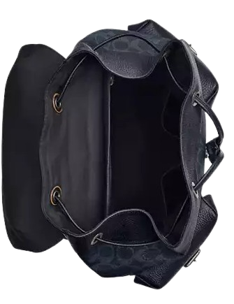 Coach Warner Backpack In Signature Canvas