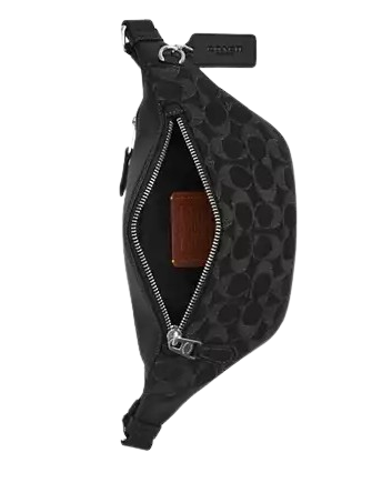 Coach Warren Mini Belt Bag In Signature Denim