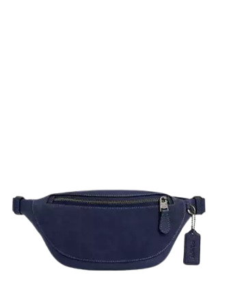 Coach Warren Mini Belt Bag In Suede