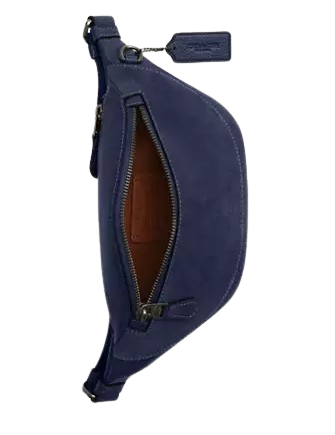 Coach Warren Mini Belt Bag In Suede