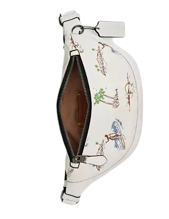 Coach Warren Mini Belt Bag With Surf Print