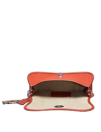 Coach Wavy Dinky Bag In Coachtopia Leather