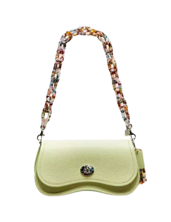Coach Wavy Dinky Bag In Coachtopia Leather