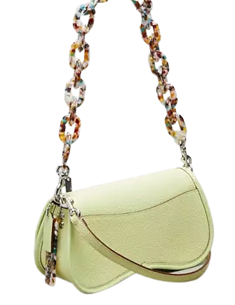 Coach Wavy Dinky Bag In Coachtopia Leather