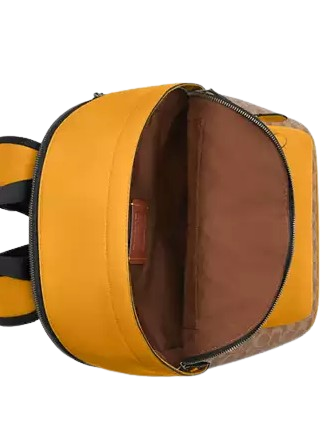 Coach West Backpack In Colorblock Signature Canvas