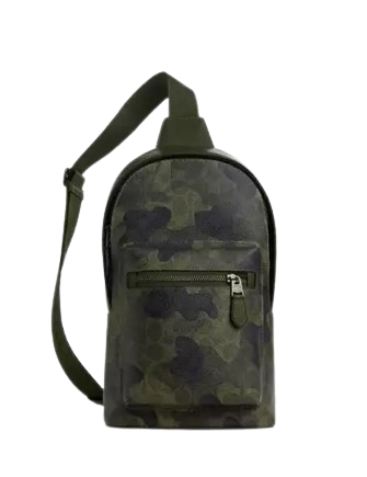 Coach West Pack In Signature Camo Print