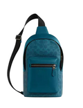 Coach West Pack In Signature Canvas
