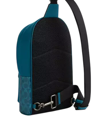 Coach West Pack In Signature Canvas