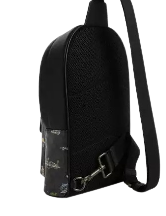 Coach West Pack In Signature Canvas With Surf Print