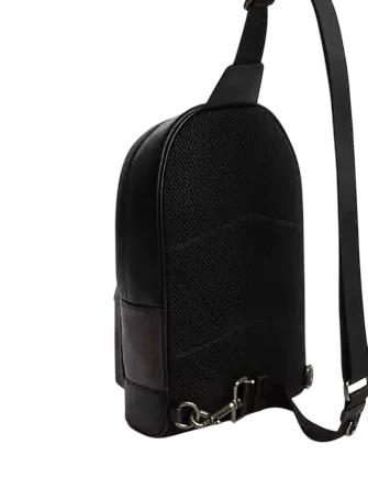 Coach West Pack In Signature Canvas With Varsity Stripe