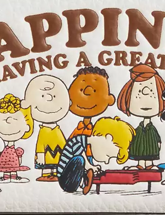 Coach X Peanuts Long Zip Around Wallet