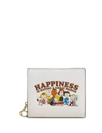 Coach X Peanuts Snap Wallet