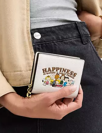 Coach X Peanuts Snap Wallet