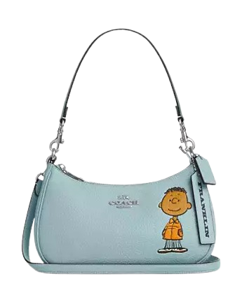 Coach X Peanuts Teri Shoulder Bag With Franklin