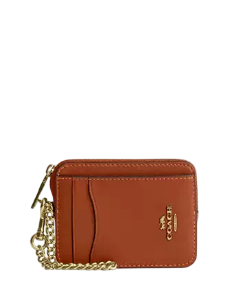 Coach Zip Card Case