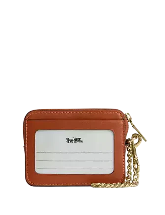 Coach Zip Card Case