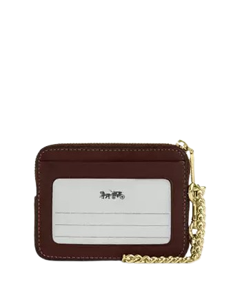 Coach Zip Card Case