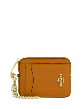 Coach Zip Card Case