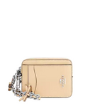 Coach Zip Card Case With Bows