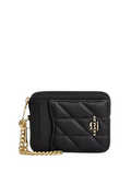 Coach Zip Card Case With Quilting