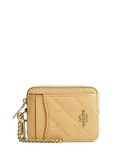 Coach Zip Card Case With Quilting