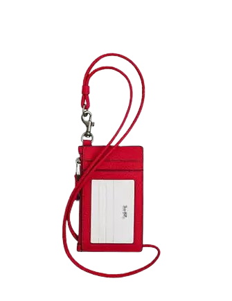 Coach Zip Lanyard Card Case